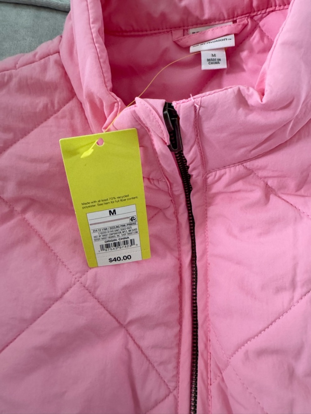 NWT - bundle of 2 All in Motion Quilted Jackets + - Picture 8 of 9